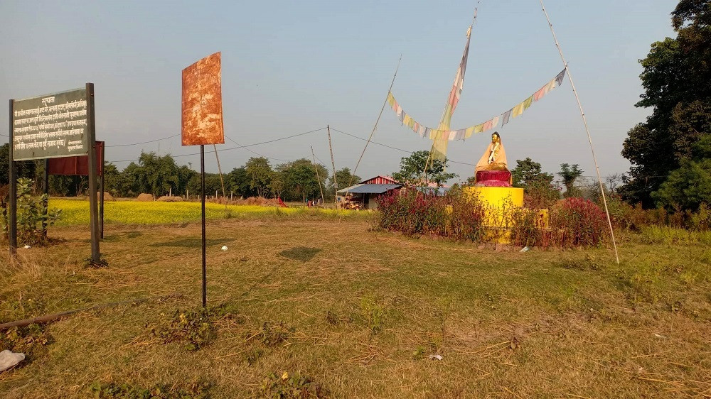 पण्डितपुरमा बुद्धकालीन संरचना