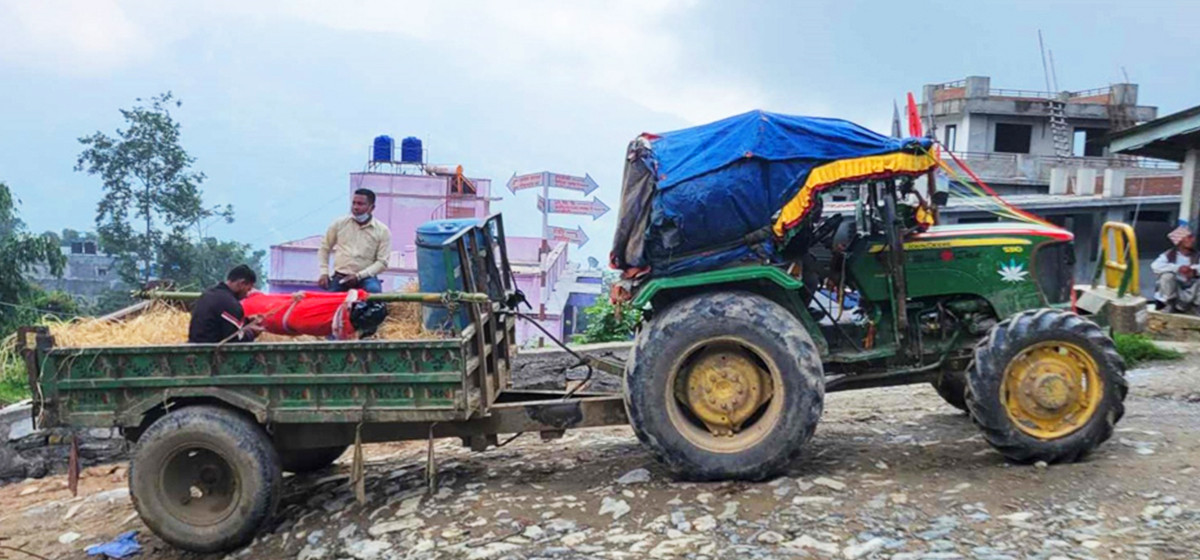 शव परीक्षण गराउन ट्याक्टर ‘रिजर्भ’ गर्नुपर्ने बाध्यता