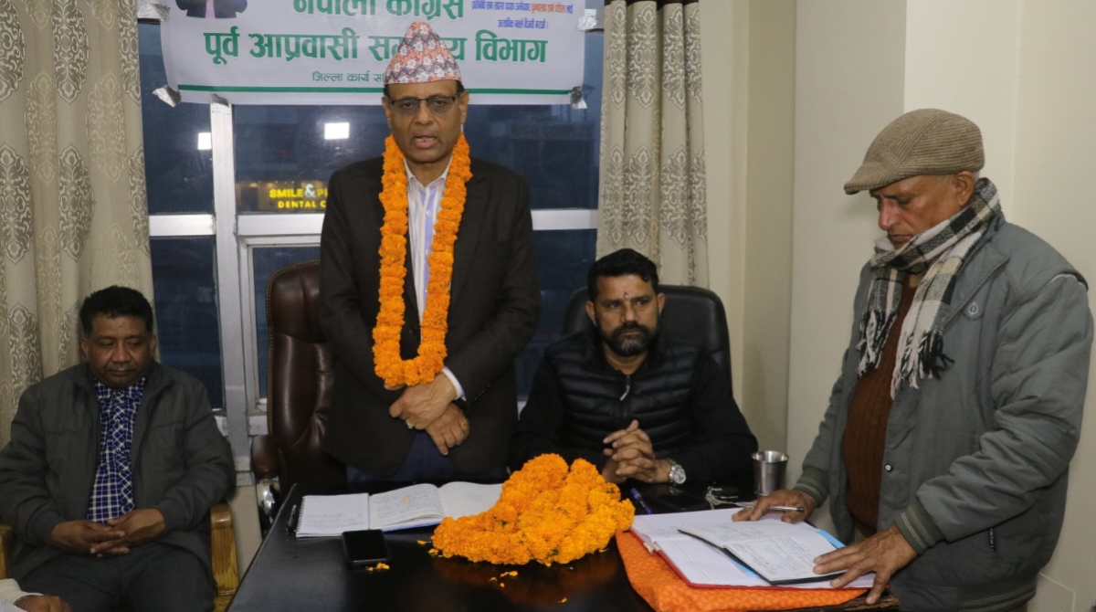 चुन्न पौडेलको चुनाबी अभियान : पूर्व आप्रवासीहरुसँग भेटघाट