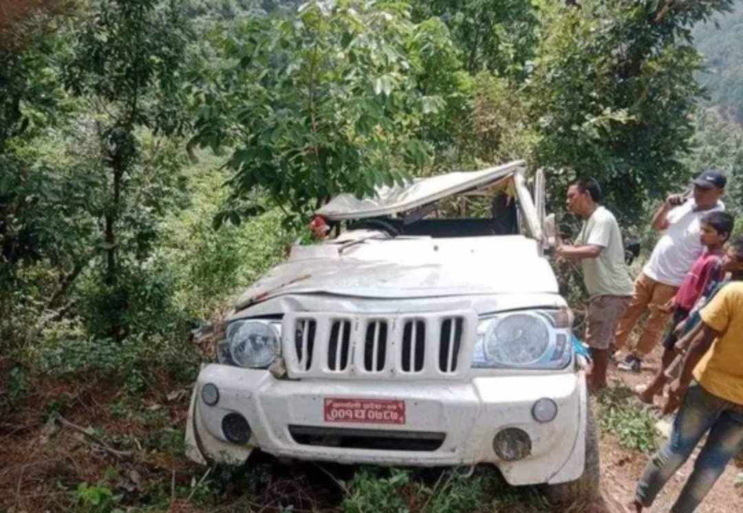 दैलेखमा जिप दुर्घटना:  ९ जना घाइते