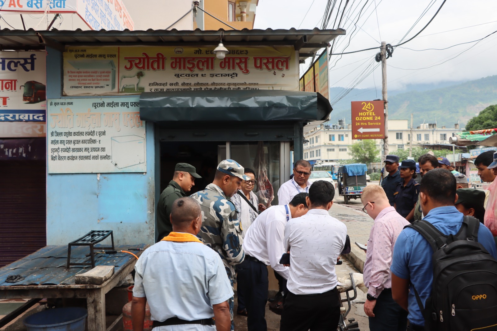 बुटवलका ७ मासु पसललाई जनही १० हजार जरिवाना