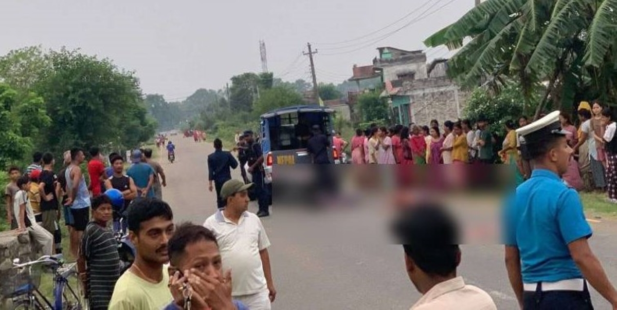 कपिलवस्तुमा बुटवलतर्फ आउँदै गरेको कारले ठक्कर दिँदा २ महिलाको मृत्यु