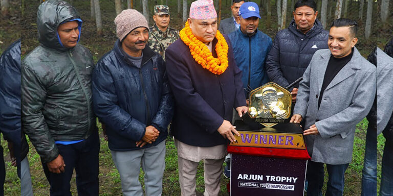 अर्जुन ट्रफी राष्ट्रिय क्रिकेट प्रतियोगिताको खेल तालिका सार्वजनिक