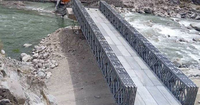 पानीको सतह बढेपछि ‘बेलिब्रिज’ झिकियो