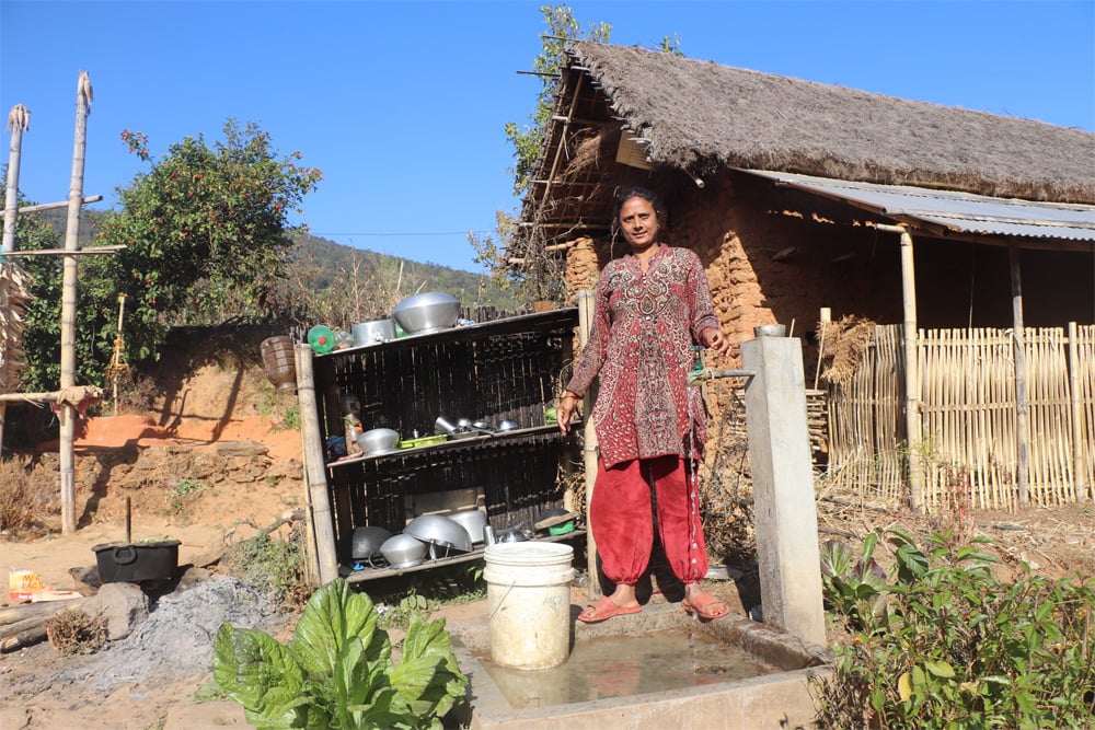 चार सय ६८ घरमा ‘एक घर, एक धारा’, स्थानीय हर्षित