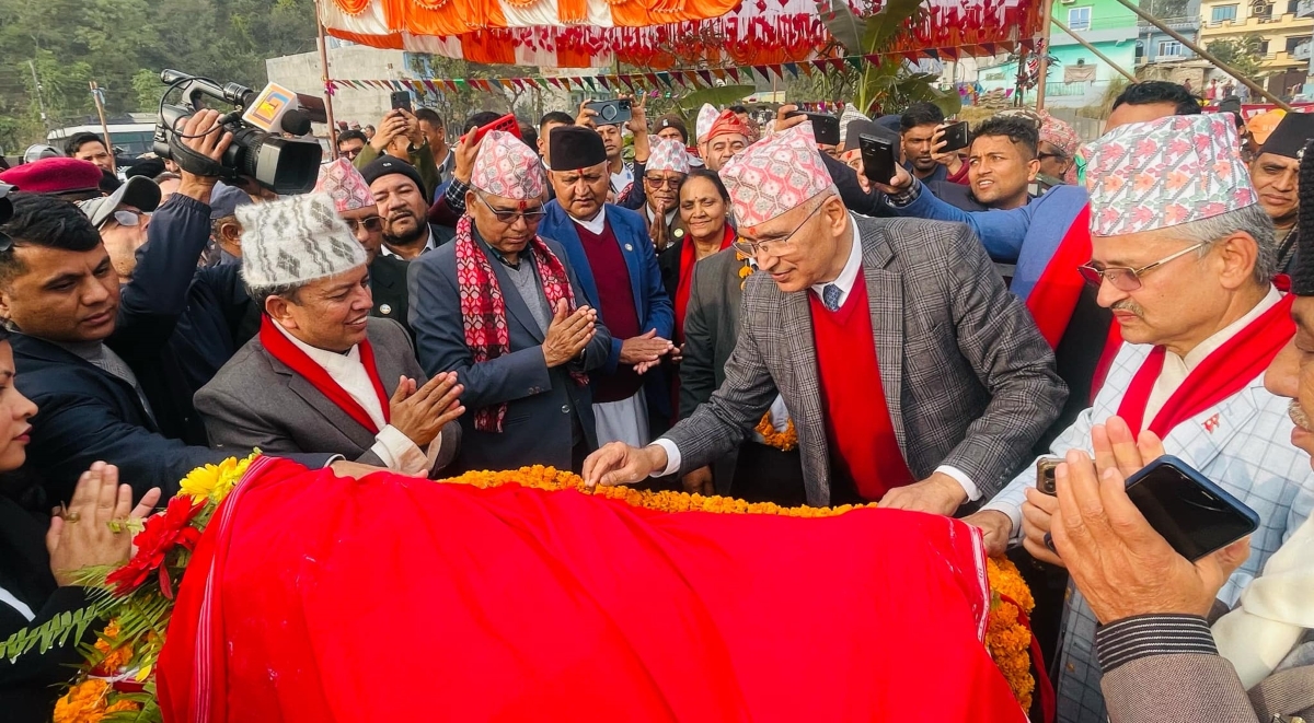 बुटवल-गोरुसिंगे सडक बिस्तारको काम सुरु