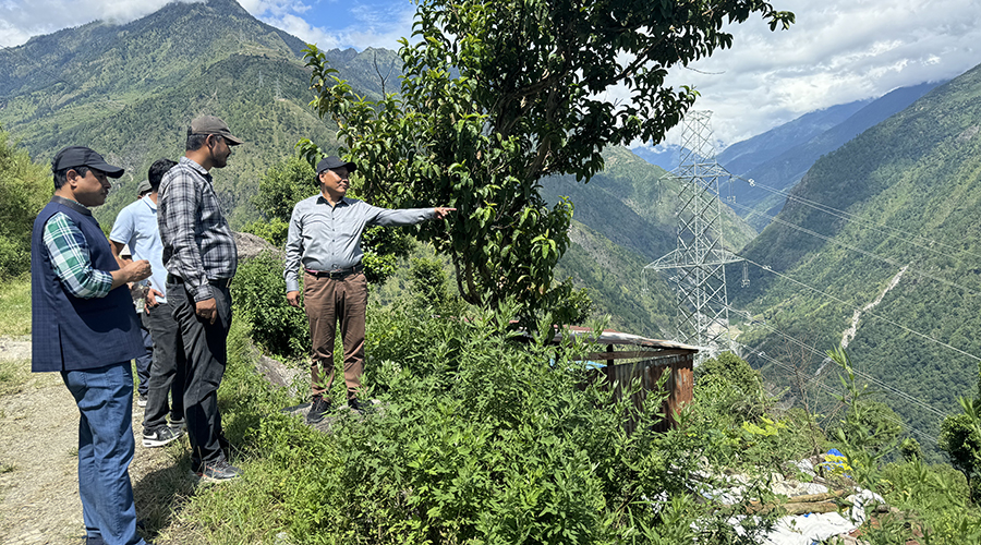 चिलिमे-त्रिशूली २२० केभी प्रसारण लाइन निर्माण अन्तिम चरणमा