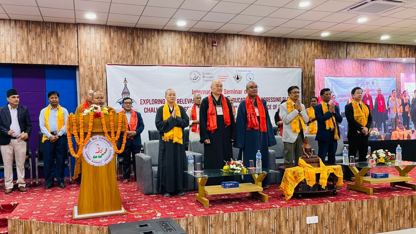 लुम्बिनीमा १४ मुलुकका प्रतिनिधि सम्मिलित अन्तर्राष्ट्रिय बौद्ध गोष्ठी