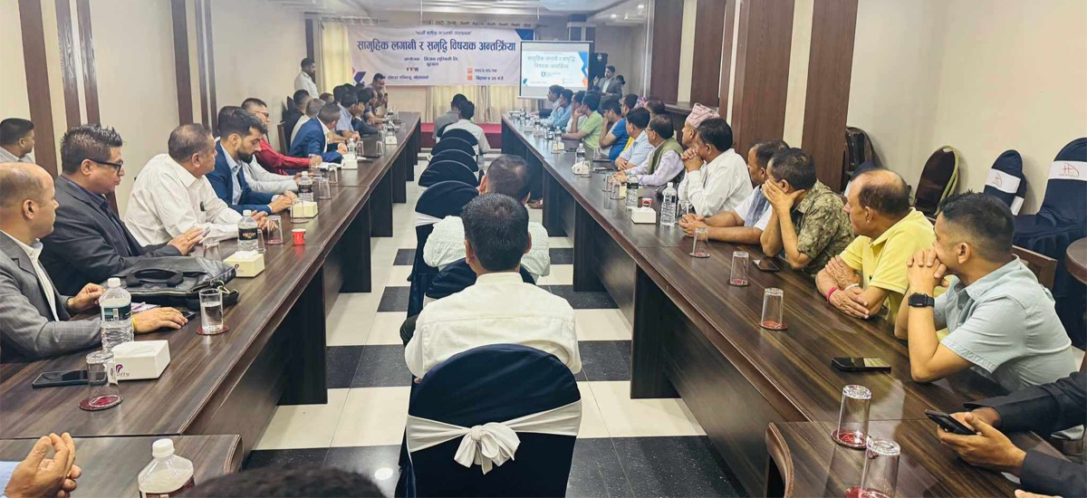 बुटवलबाट सुरू भएको भिजन लुम्बिनीलाई राष्ट्रियस्तरमा भिजन नेपालका रूपमा अघि बढाइने