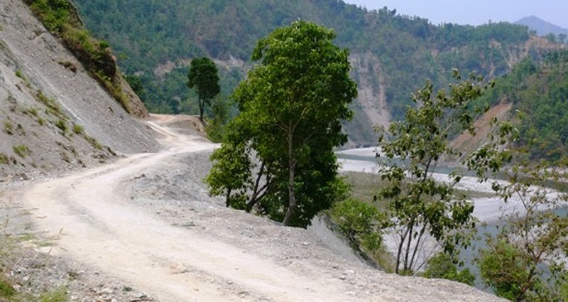 कालीगण्डकी करिडोरः पहिरोग्रस्त क्षेत्रमा निर्माण रोकियो