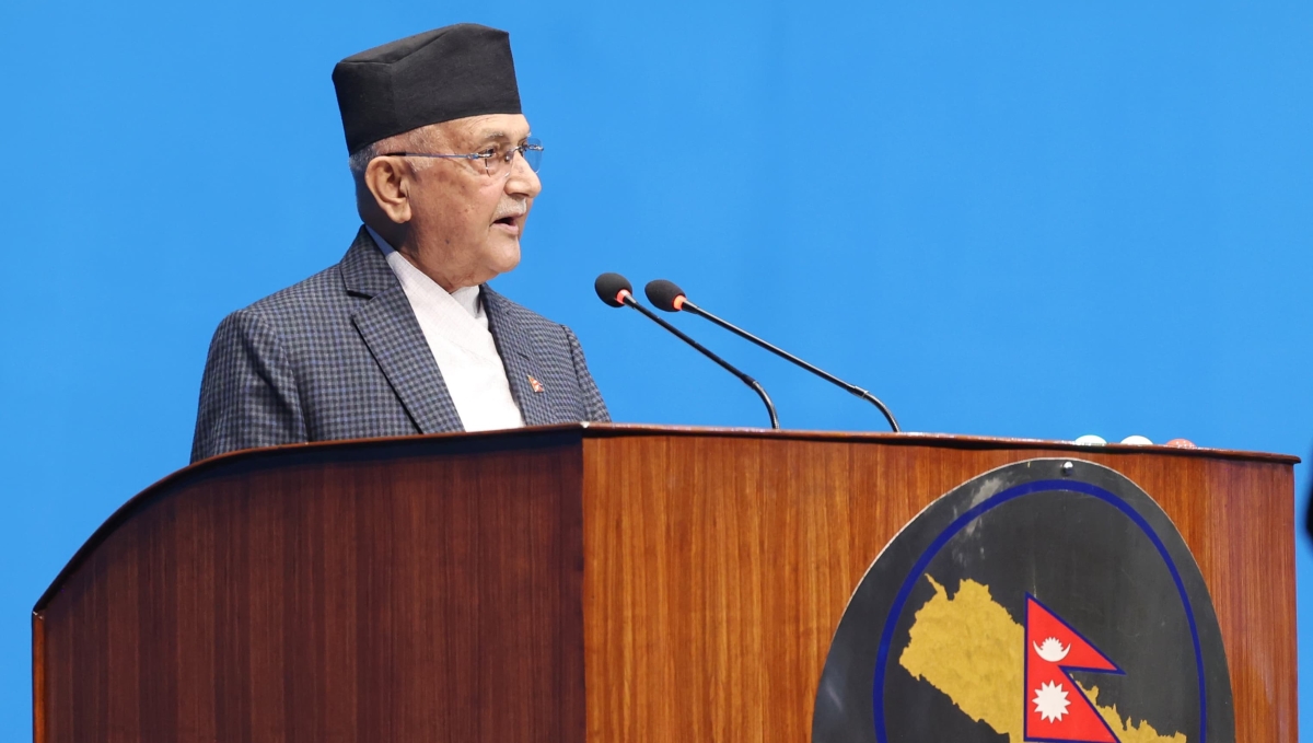 नीति तथा कार्यक्रम पुरानै ढाँचाको मात्र आयो भन्नु गलत, नयाँ नीति धेरै समावेश छन् : प्रधानमन्त्री ओली