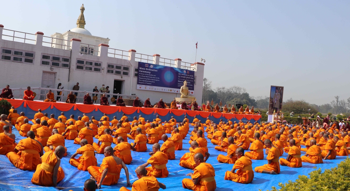 लुम्बिनीमा सुरु भयो ५ सय जनाको प्रबज्या कार्यक्रम