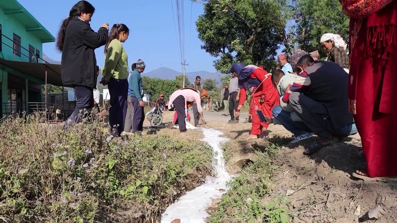 दाङमा दूध बिक्री नभएपछि पोखियो