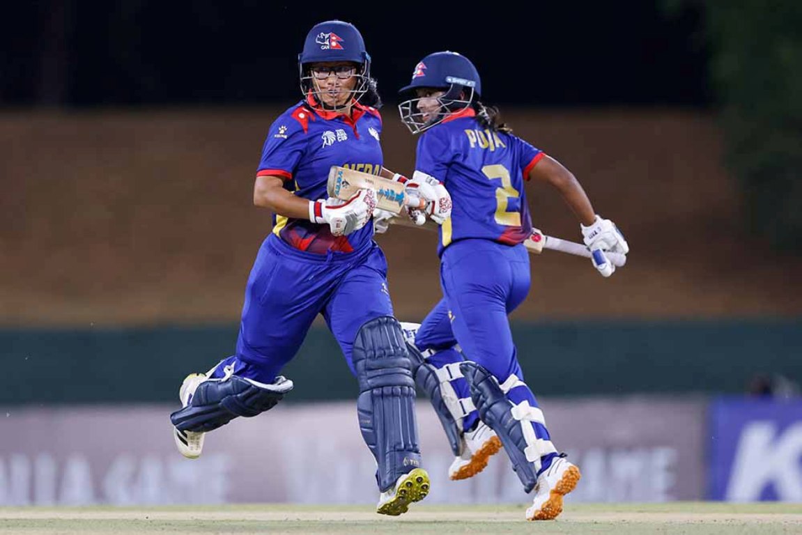 एसीसी महिला टी-२० : पाकिस्तानसँग ९ विकेटले पराजित भयो नेपाल