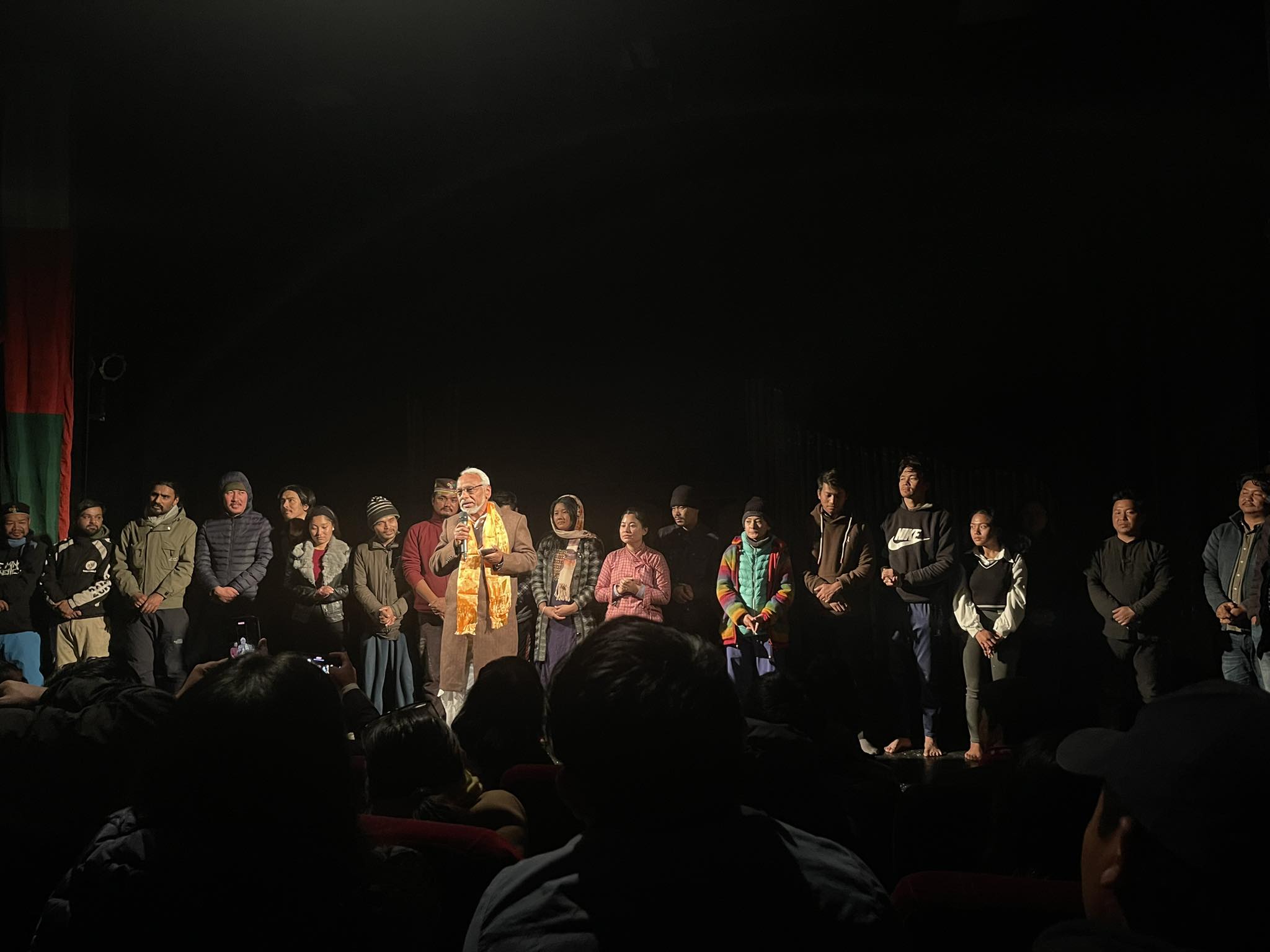 तामाङ समुदायको दलनको कथामा बनेको नाटक 'मासिन्या' को विशेष मञ्चन