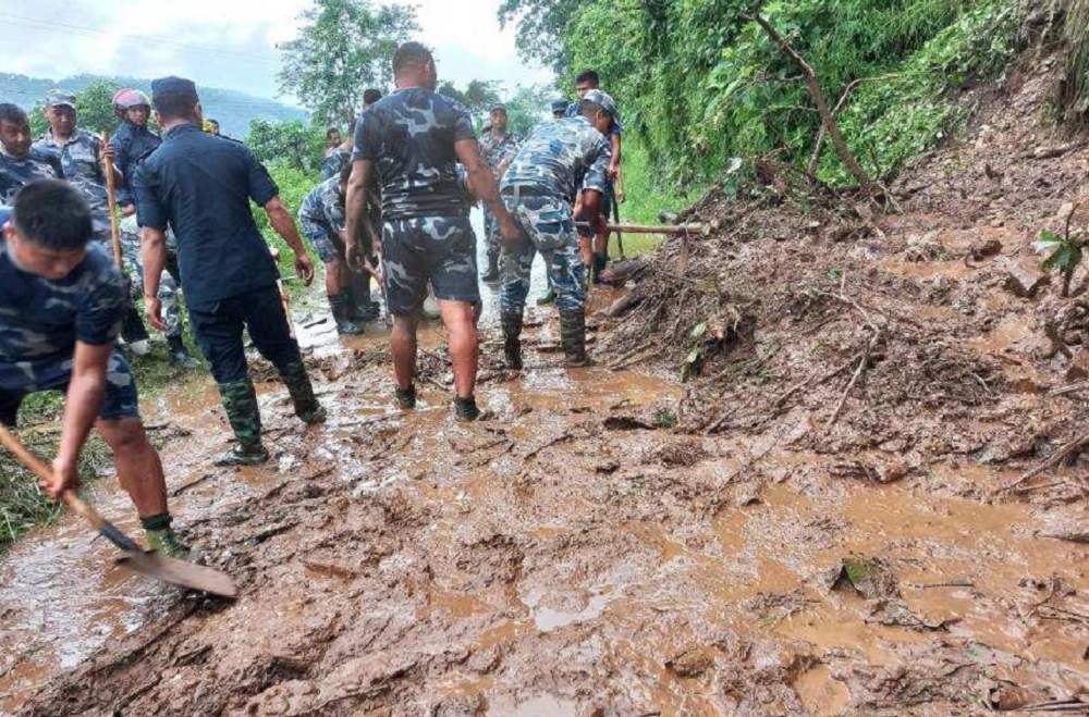 शंखरापुरको साँखु मेलम्ची सडकखण्ड खुला