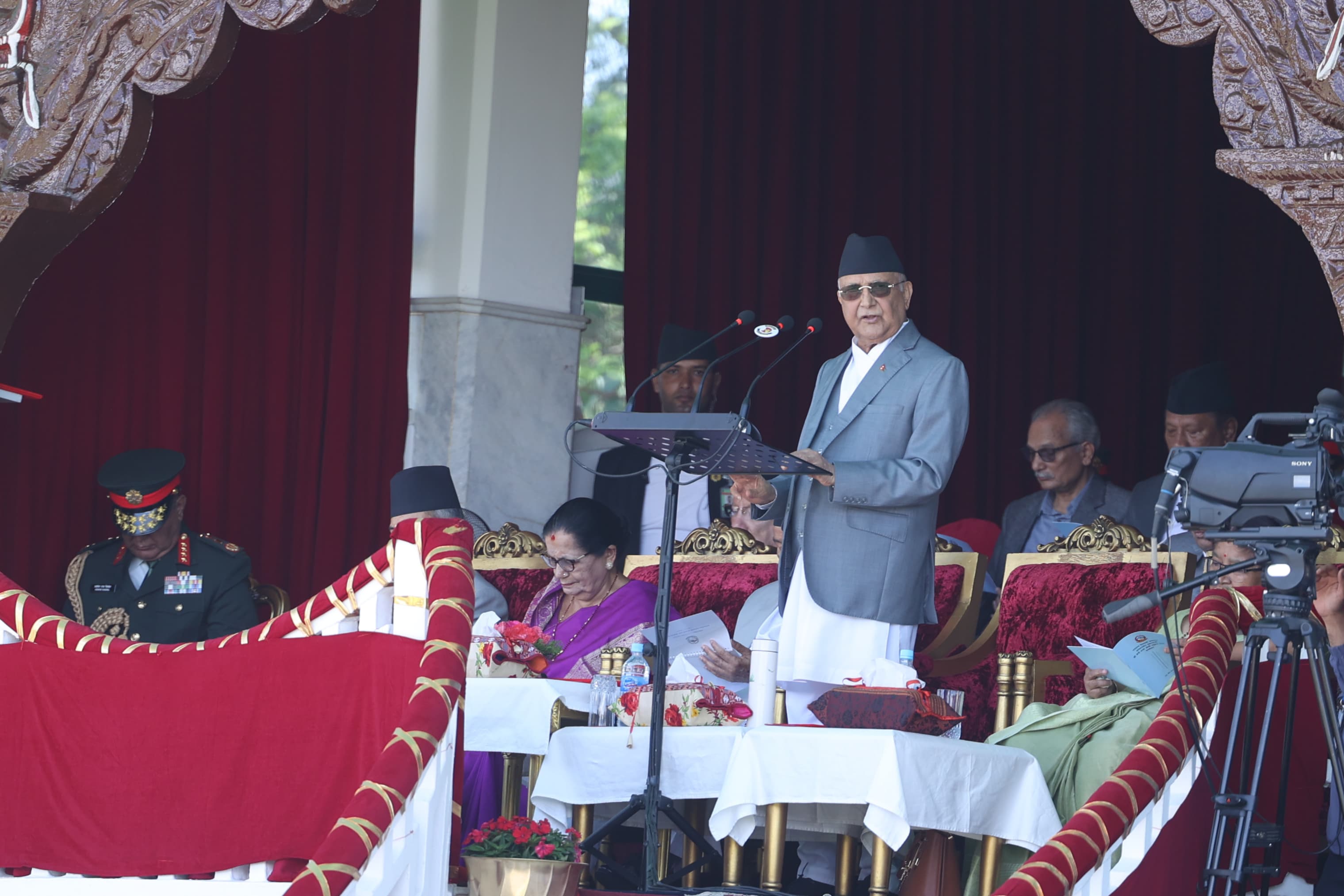 राजतन्त्रकाे अढाइ सय वर्ष भन्दा गणतन्त्रको १७ वर्षमा धेरै बिकासः प्रधानमन्त्री (सम्बाेधनकाे पुर्णपाठ)