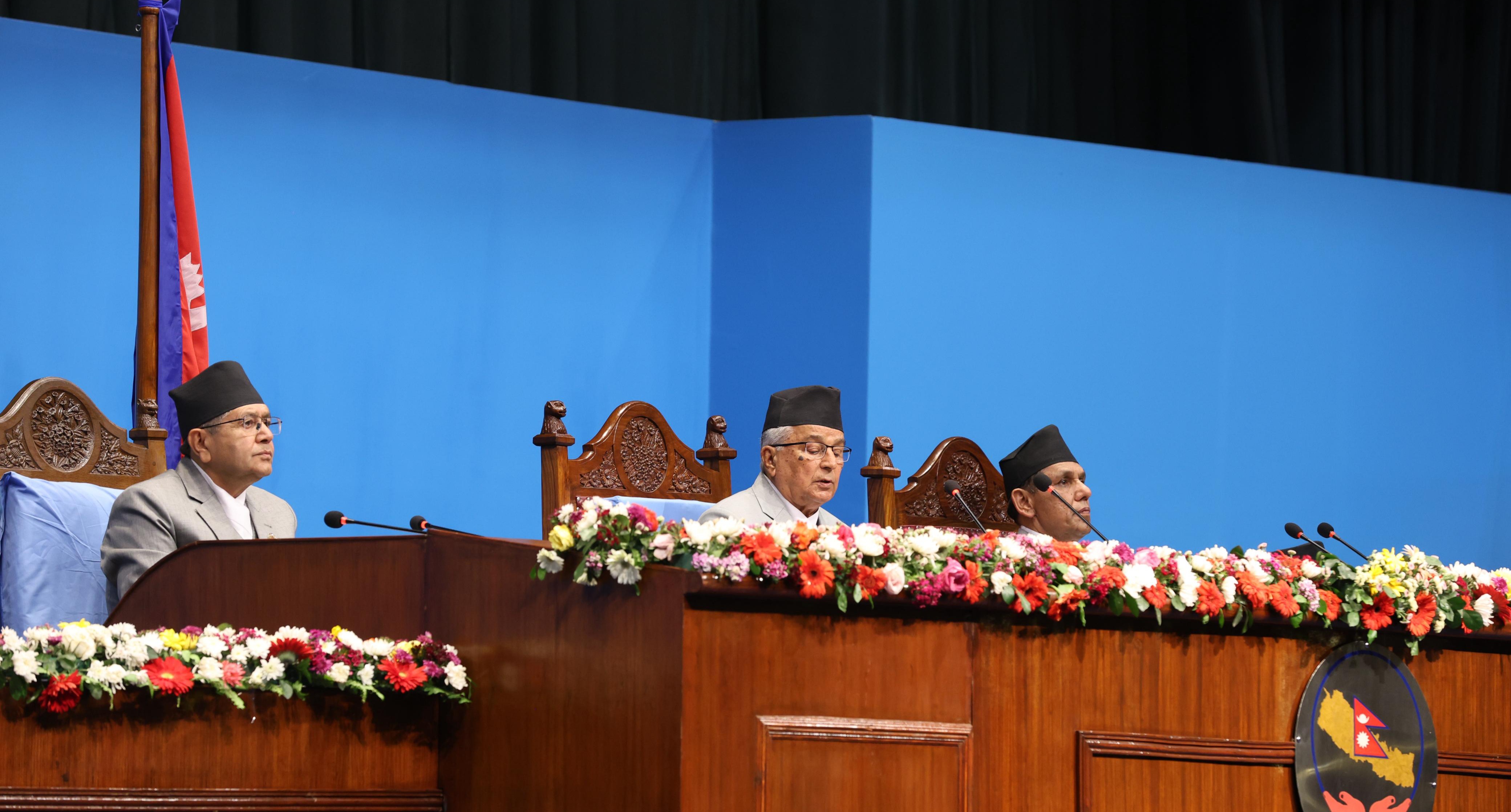 नीति तथा कार्यक्रम : सङ्क्रमणकालीन न्यायलाई तार्किक निष्कर्षमा पुर्याइने