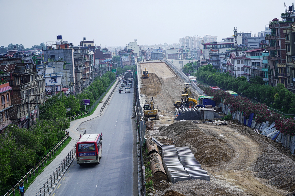 ग्वार्को ओभरपासको कामले गति लियो, जेठमै काम सक्ने दाबी