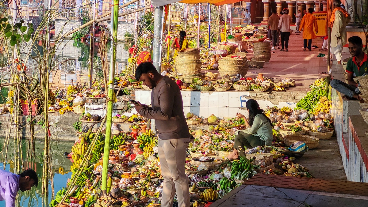 गंगासागरमा छठको उल्लास (फोटोफिचर)