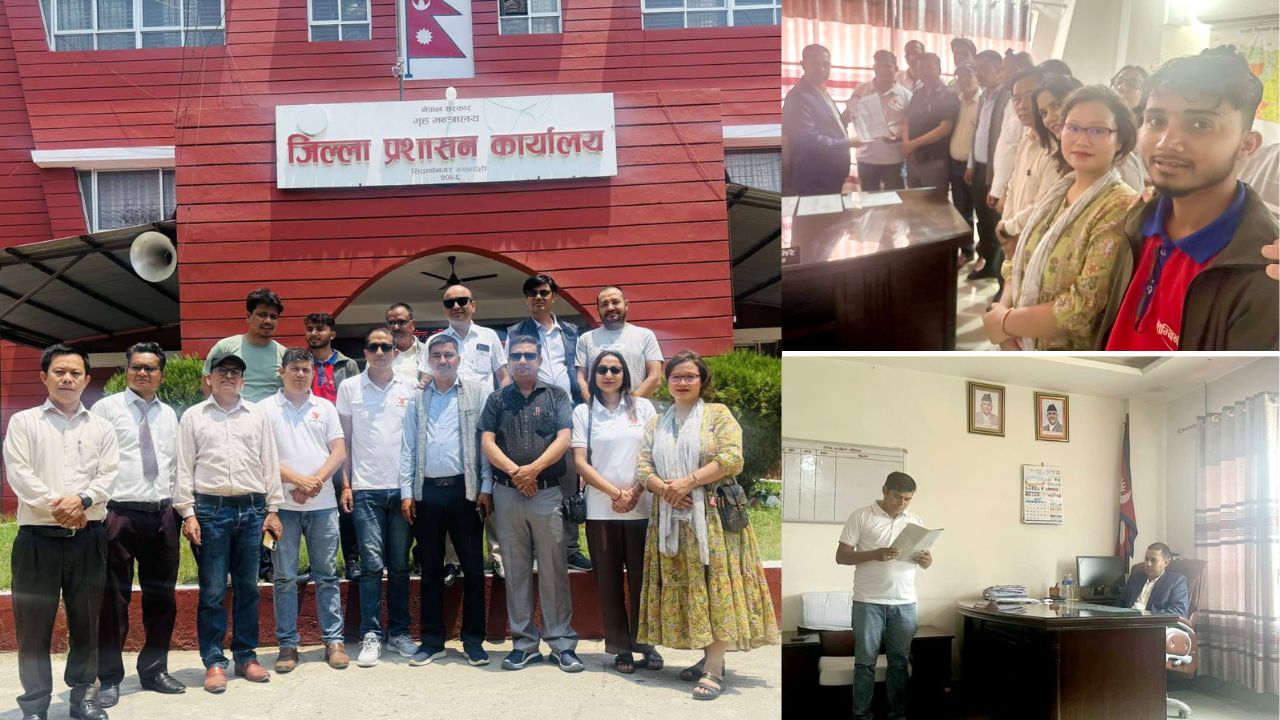 प्रेस सेन्टर रुपन्देहीले बुझायो १० बुँदे ज्ञापन पत्र