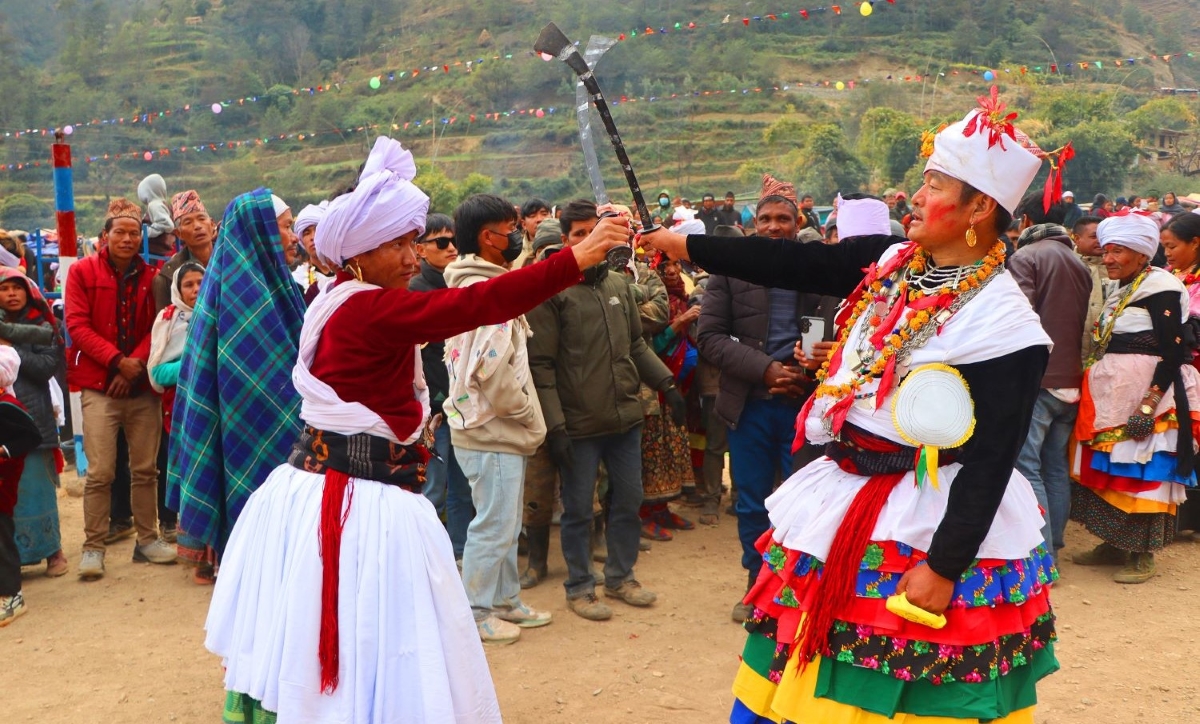 भल्कोटमा अझै जीवित छ सयौँ वर्ष पुरानो ‘पुतली नाच’