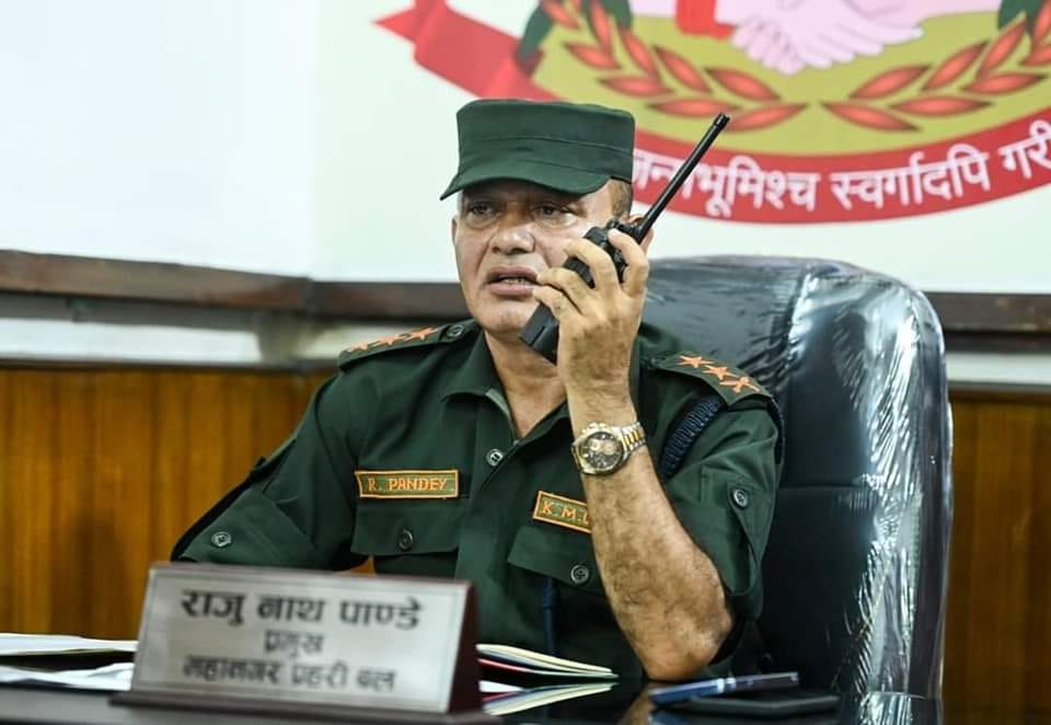 स्पष्टीकरणमा परे काठमाडौँ महानगर प्रहरी बलका प्रमुख पाण्डे