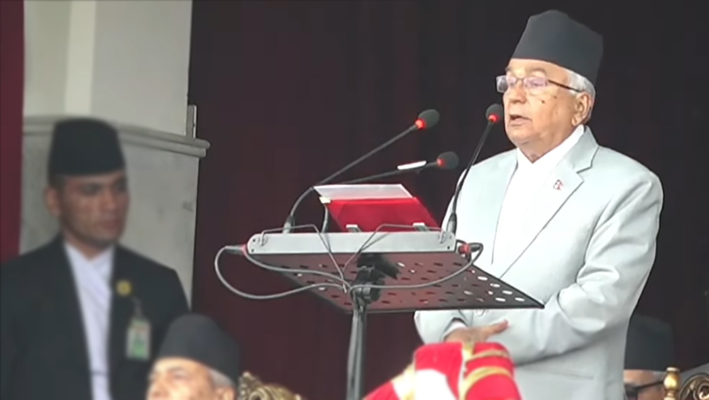 गणतन्त्र संसारकै उत्कृष्ट व्यवस्था हो- राष्ट्रपति पौडेल