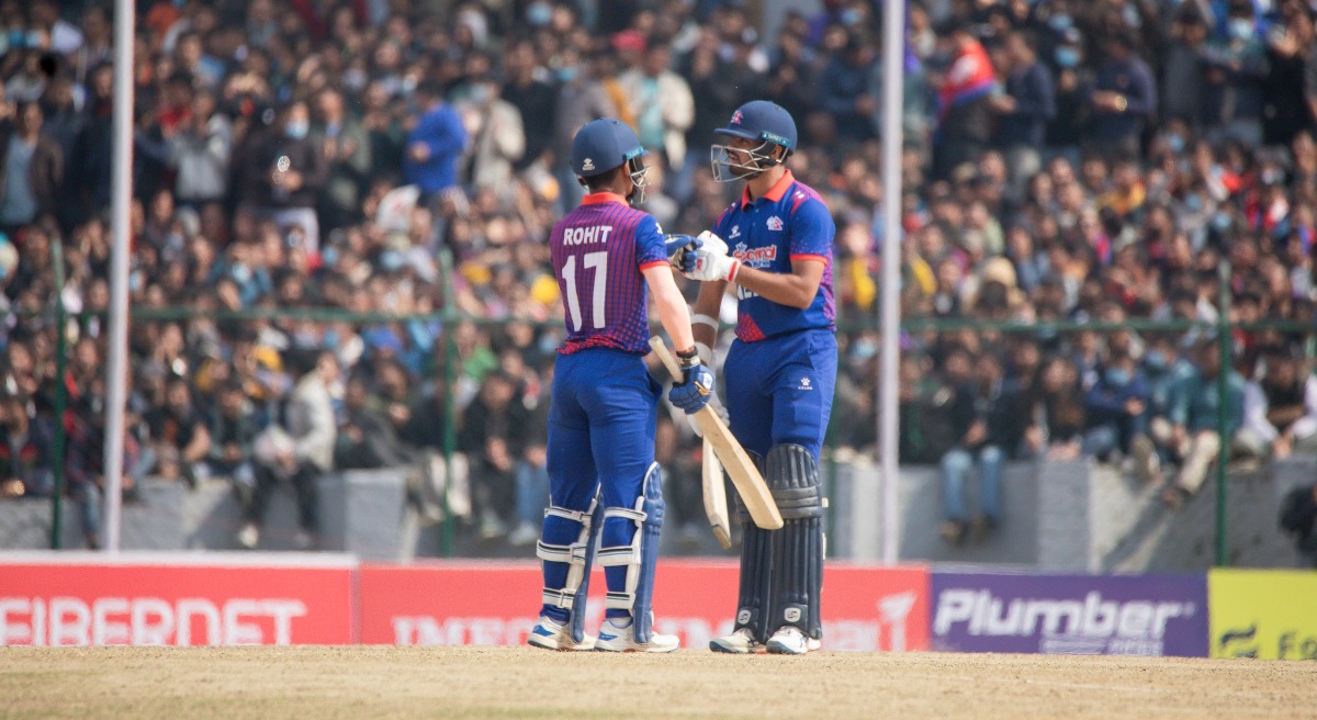 लगातार जित दर्ता गर्दै नेपाल टी-२० सिरिजको फाइनलमा