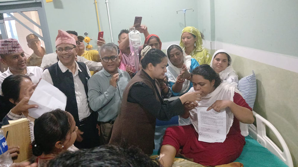 सरकार र अधिकारकर्मी रूबी खानबीच पाँचबुँदे सहमति, २३ दिनको अनशन अन्त्य