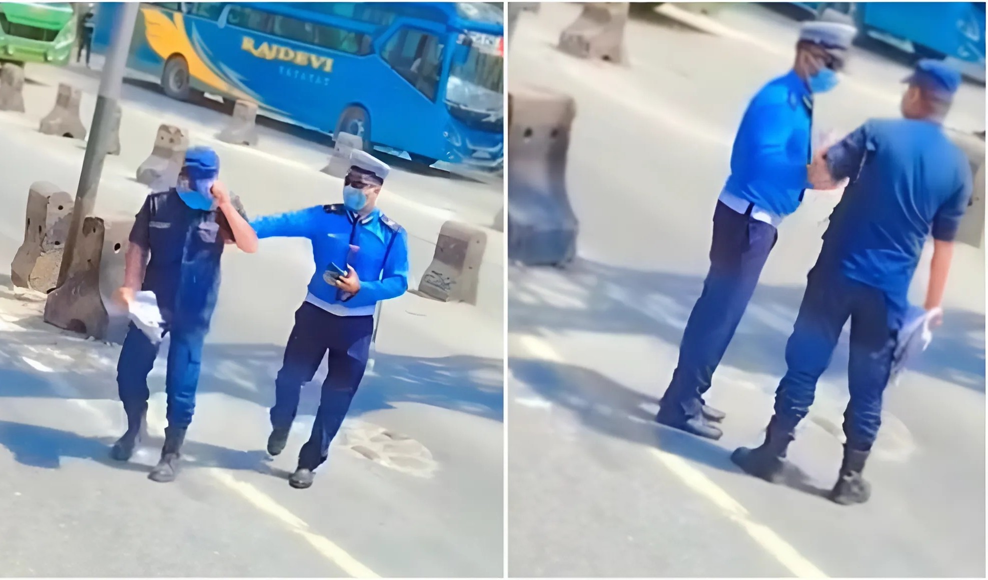 नागढुंगामा प्रहरी जवान कुट्ने ट्राफिक इन्सपेक्टर जिम्मेवारीबाट हटाइए