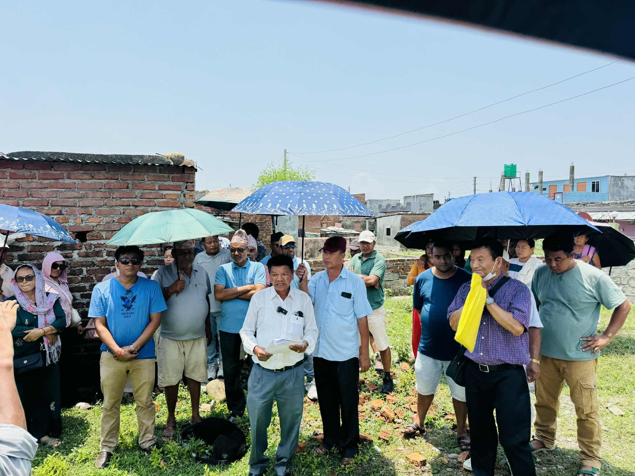 बुटवल १७ रानीगञ्जमा व्यक्तिको जग्ग्गा टोल समितिको नाममा हडप्न खोजियो