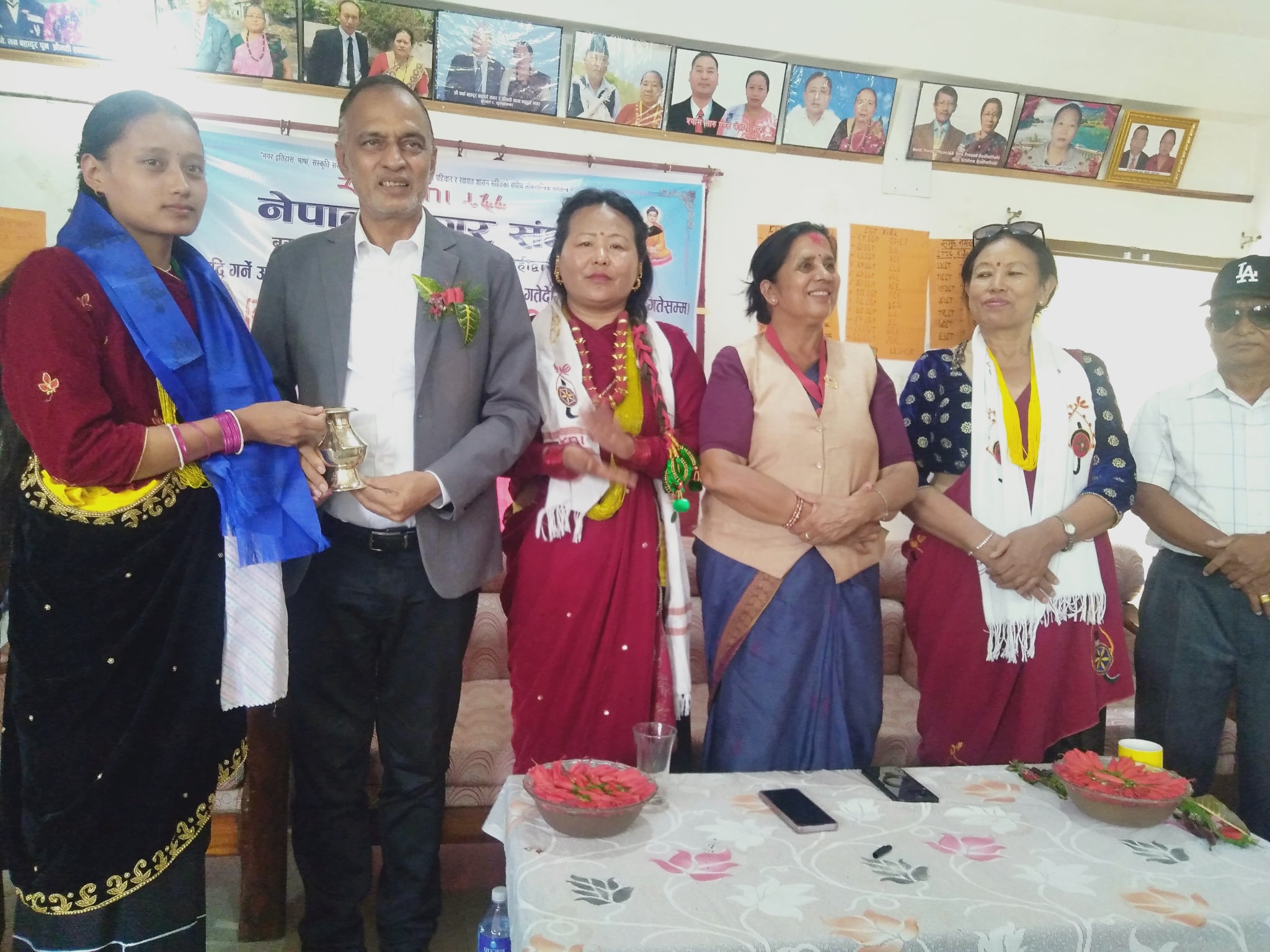 मगर भाषा तालिम समापन