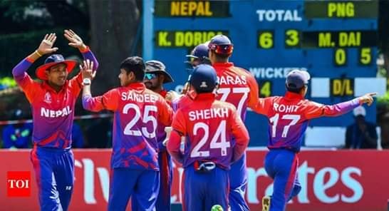 पहिलो पटक नेपाल एकदिवसीय क्रिकेटको वरियतामा