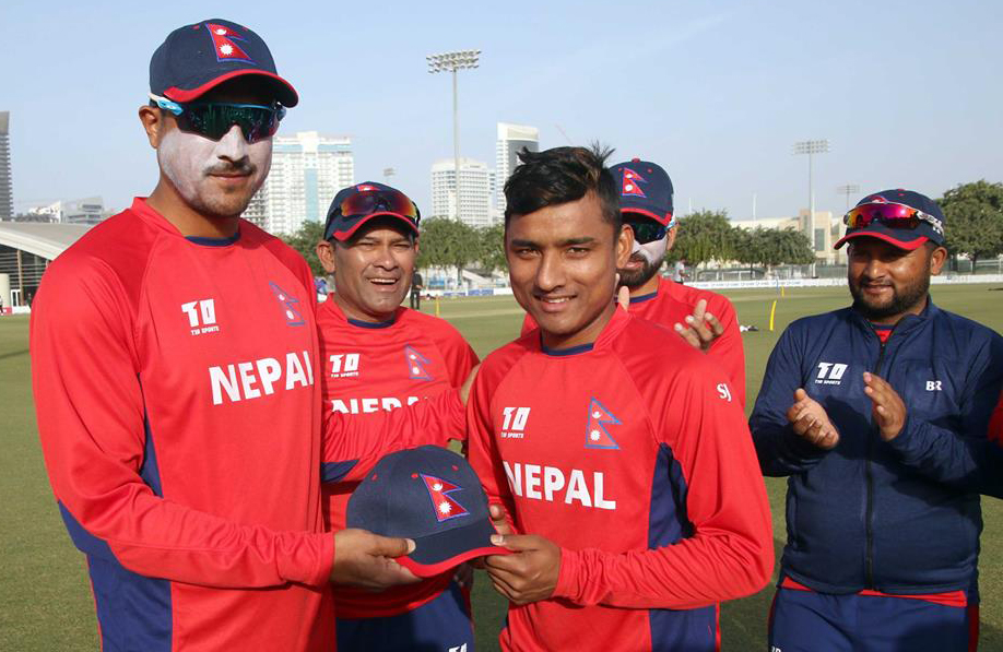 टी-२० मा अर्धशतक बनाउने विश्वकै कान्छो खेलाडी बने नेपालका  सन्दीप