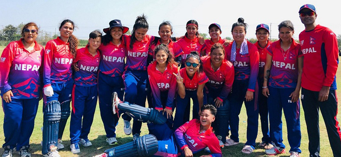 नेपाल महिला टी-ट्वान्टी  क्रिकेटको सेमिफाइनलमा