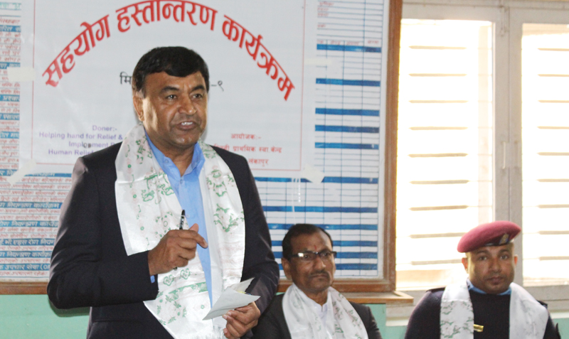लुम्बिनीको विकासकालागि अगुवाई :राष्ट्रिय सभा सदस्य भट्टराई