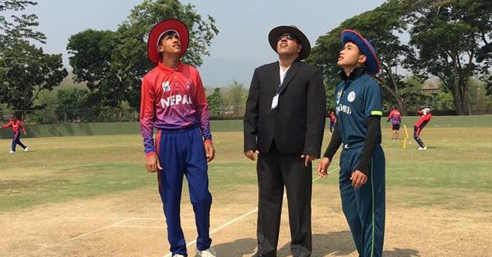 यू–१६ इस्टर्न रिजन क्रिकेट: नेपाल समूह विजेता बन्दै सेमिफाइनल प्रवेश