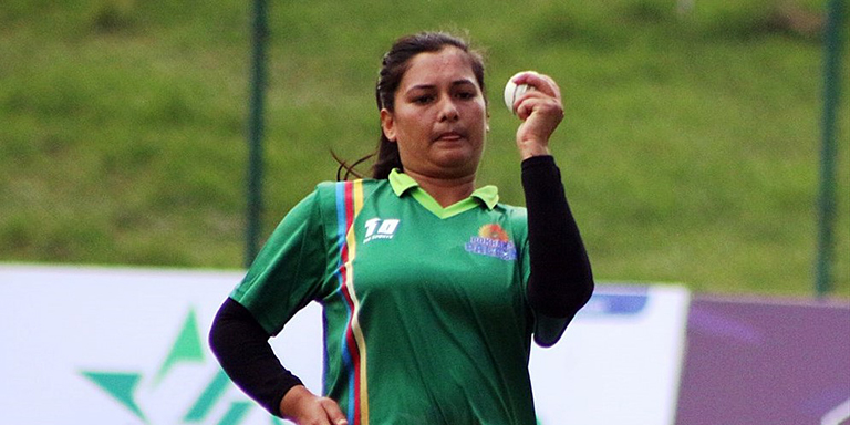 नेपाली महिला क्रिकेट टिम,  बल ५  खेल्दै १० विकेटले विजयी
