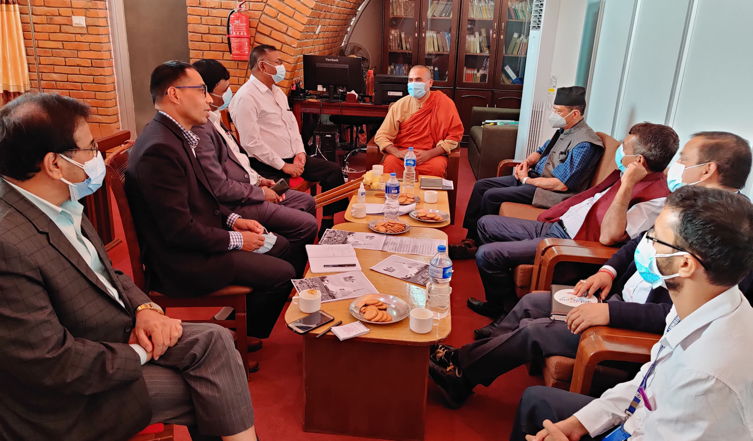 लुम्बिनीमा बुद्धिष्ट हस्पीटल सञ्चालनको लागि छलफल