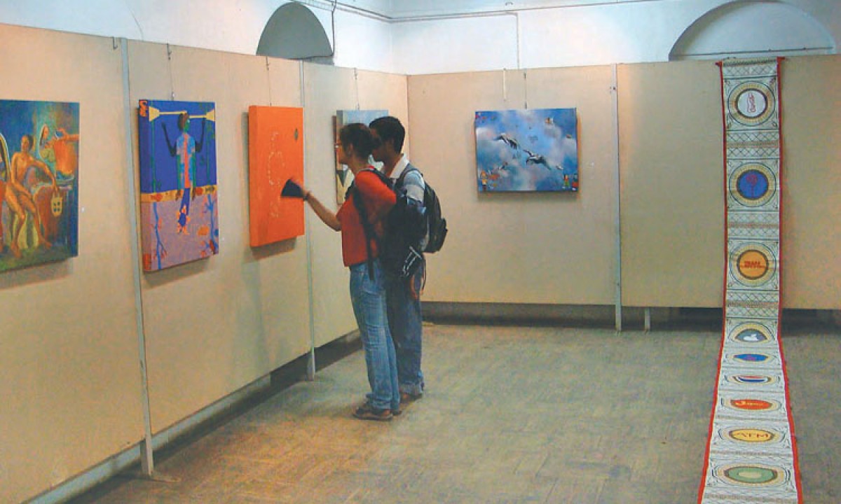 ललितकला प्रदर्शनीमा ५९६ कलाकृति समावेश