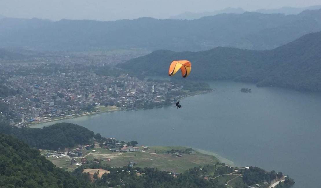 पोखरामा विमानस्थल बन्यो, अब प्याराग्लाइडिङको चिन्ता