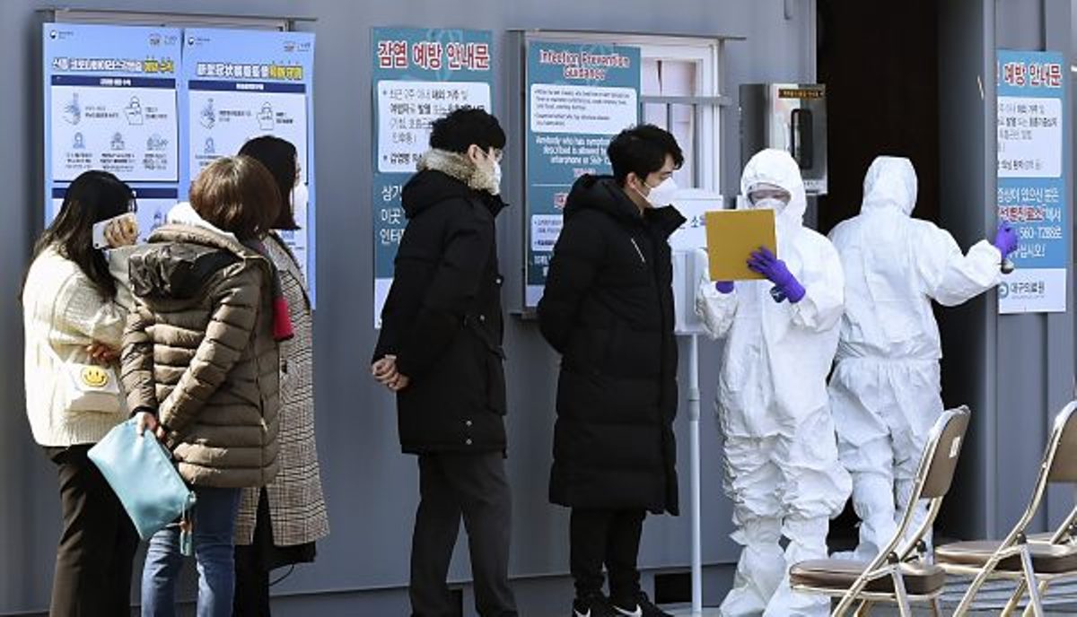 दक्षिण कोरियामा नयाँ भेरिएन्टका २ हजारभन्दा बढी संक्रमित