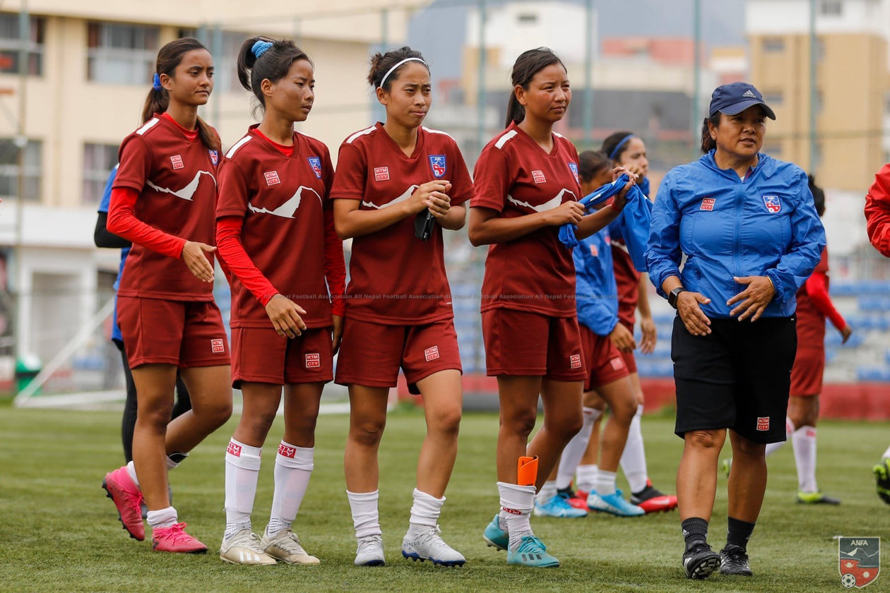 नेपाल र बंगलादेशका राष्ट्रिय महिला टोलीबीचको पहिलो मैत्रिपूर्ण फुटबल आज हुँदै