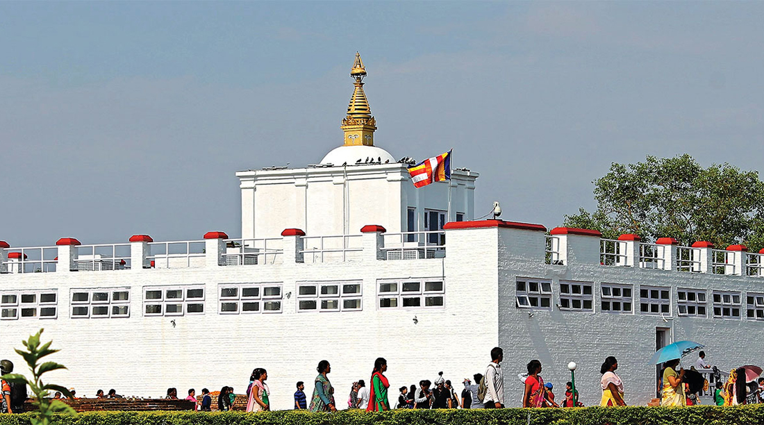 लुम्बिनीमा पाँच महिनामा चार लाख ७० हजार पर्यटक भित्रिए