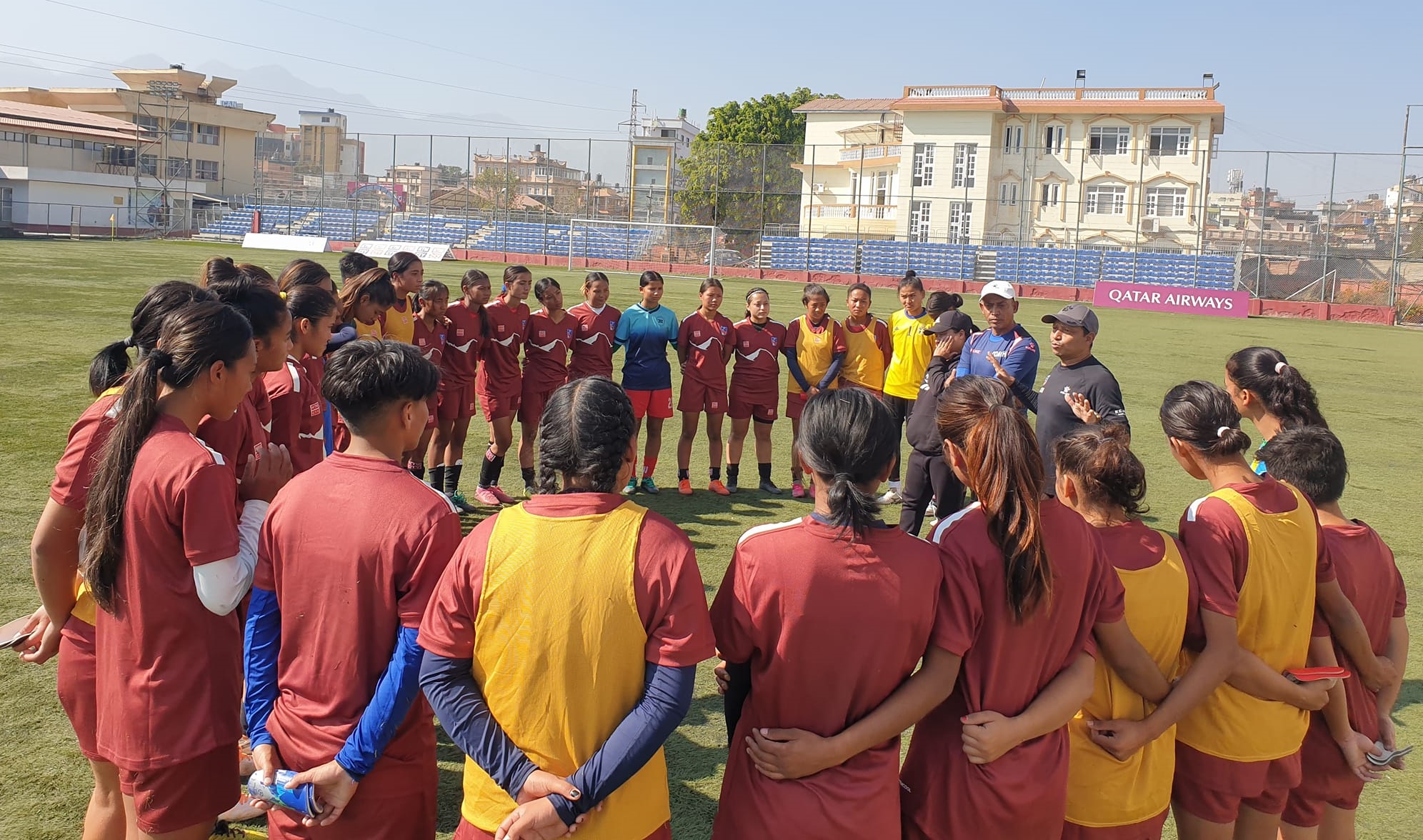 महिला राष्ट्रिय फुटबल टोलीका ६ सहित ४० खेलाडी यू-१९ प्रशिक्षणमा