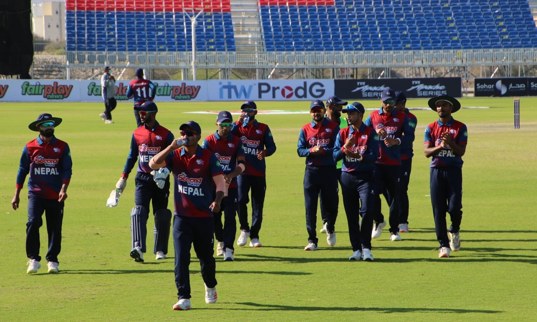 विश्वकप यात्रमा नेपाली क्रिकेट टोली : भोली लिग २ अन्तरगत ओमानसँग पहिलो खेल