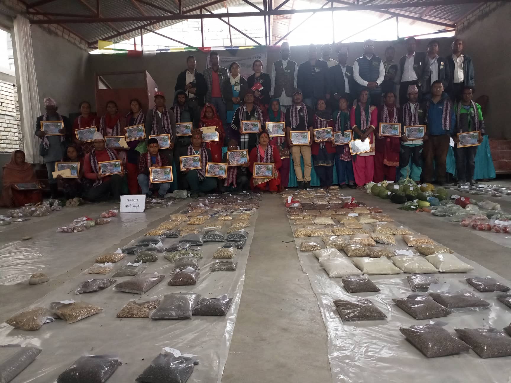 जुम्लामा जिल्ला स्तरीय कृषि मेला : चिनोदेखि भाँगोसम्म प्रदर्शनी