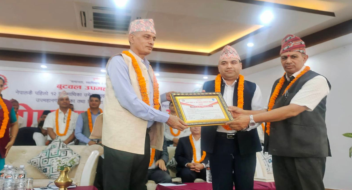 बुटवल नेपालकै पहिलो १२ वर्ष माथि कोरोना विरुद्ध पूर्ण खोप सुनिश्चितता गर्ने उपमहानगर
