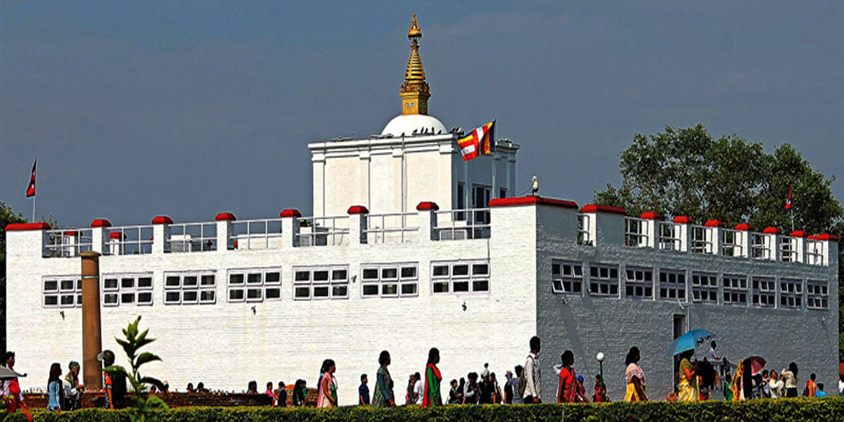 बुद्धजन्मस्थल लुम्बिनीमा फोहोरको दुर्गन्ध